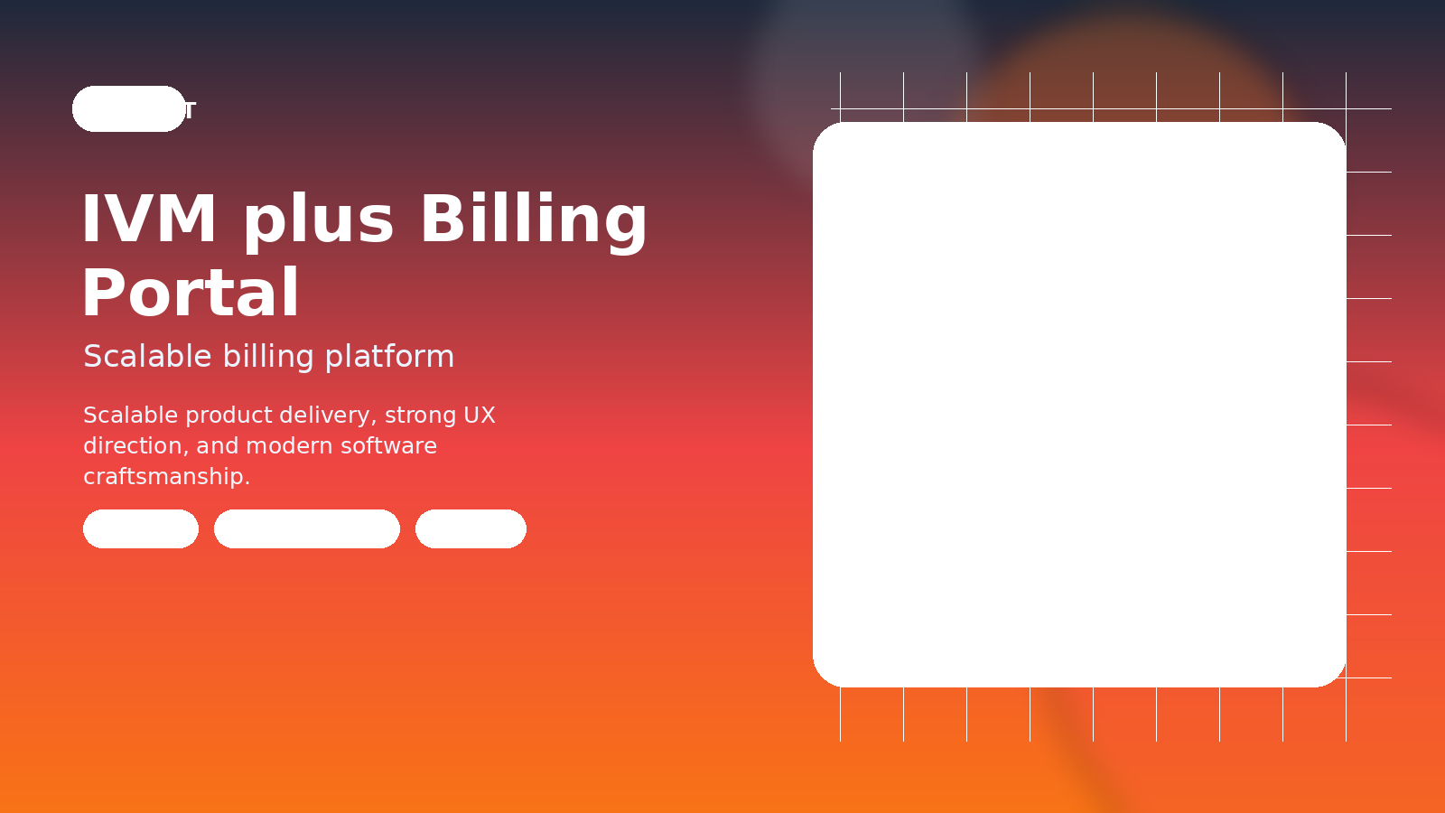 IVM plus GmbH – Billing Portal