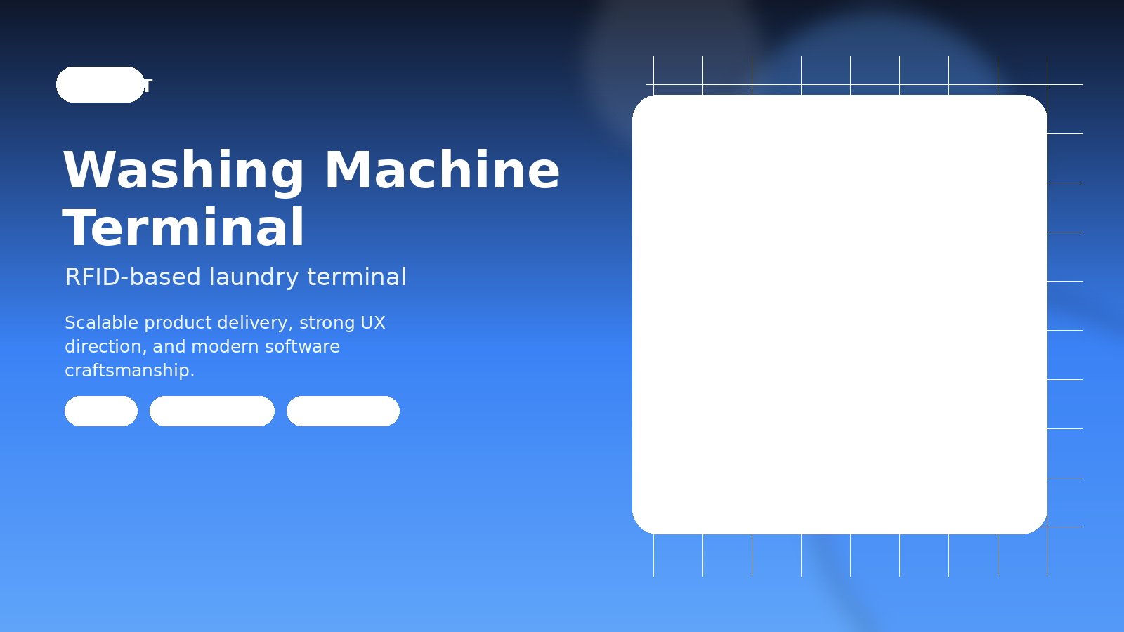 Washing Machine Terminal